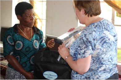 image of two older women